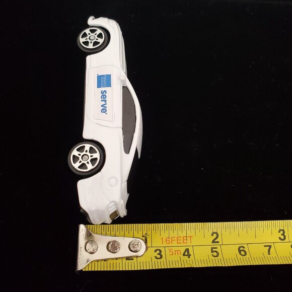 Maisto 2015 Ford Mustang GT Diecast Car White Jackson Hewitt Tax ServeLogo Promo - Picture 14 of 14